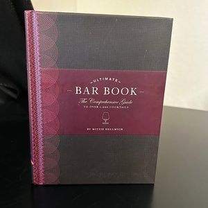 Ultimate Bar Book By Mattie Hellmich. NWT